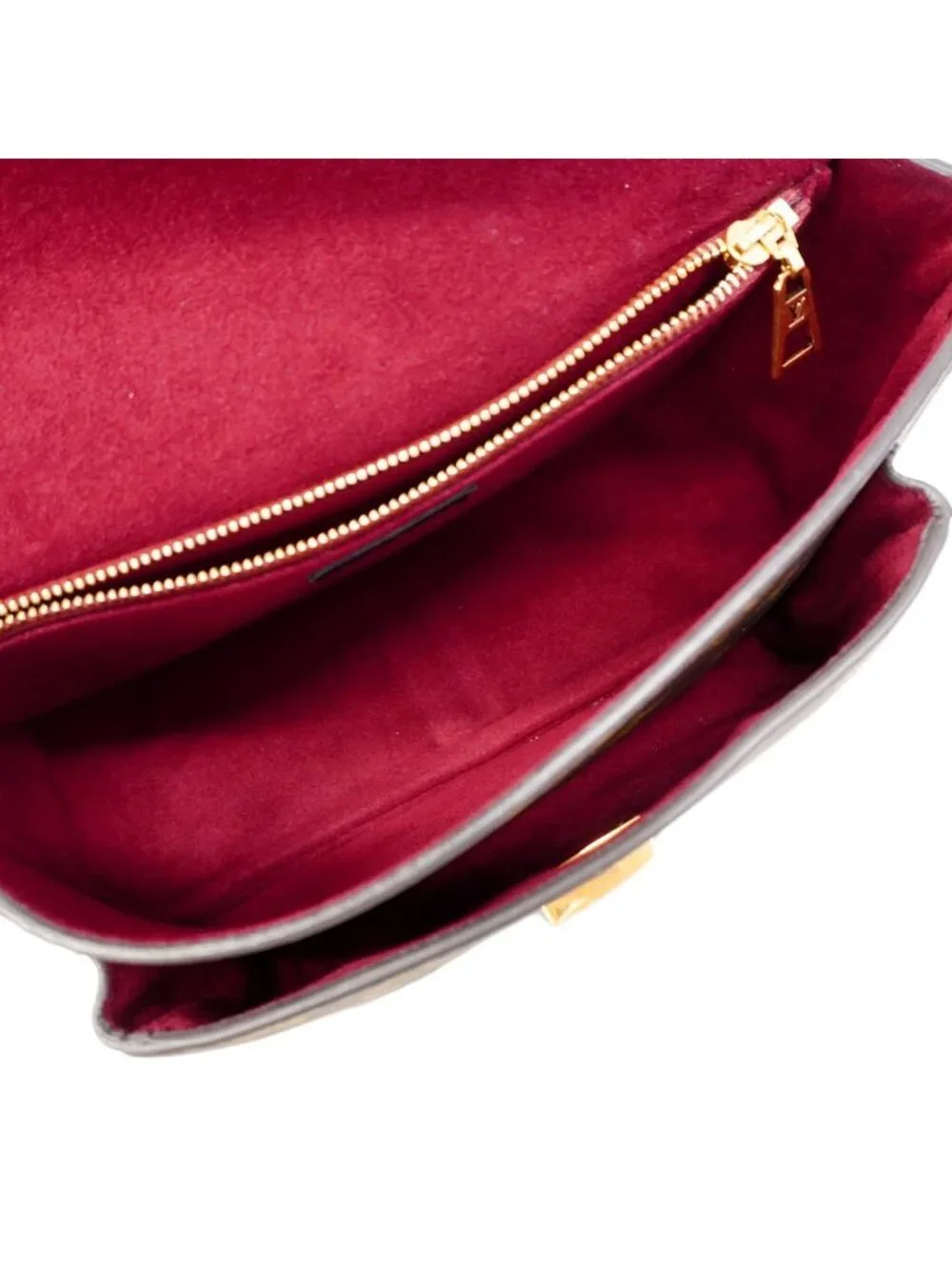 Louis Vuitton Shoulder Bag Monogram Passy Brown Black Cles
